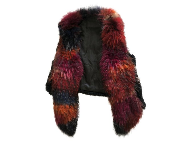 Autre Marque Jackets Pink Fur  ref.168919
