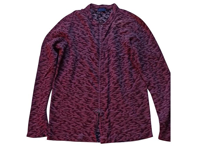 Cárdigan de jacquard Lanvin burdeos algodón XL