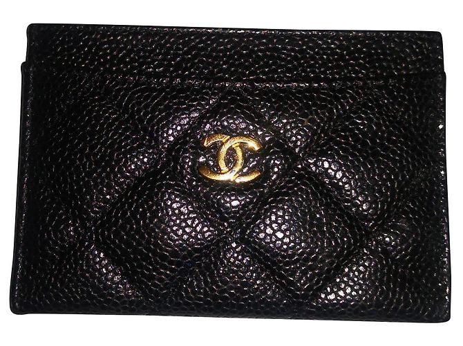 Chanel Classic card holder Black