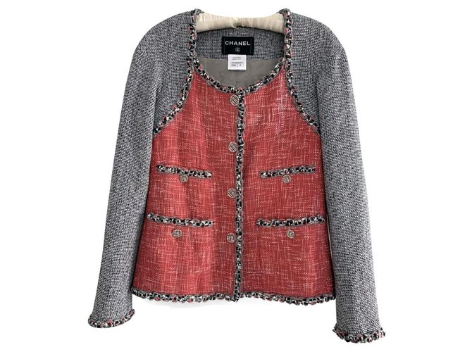 Chanel Jackets Multiple colors Tweed  ref.169035