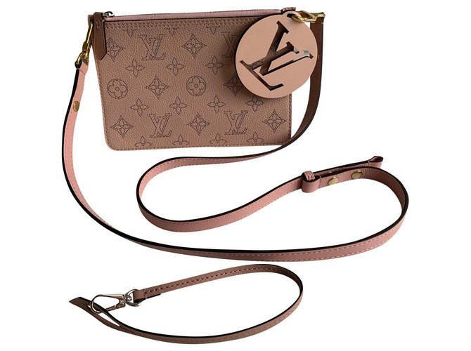 Louis Vuitton Mahina bag Pink Leather  ref.169038
