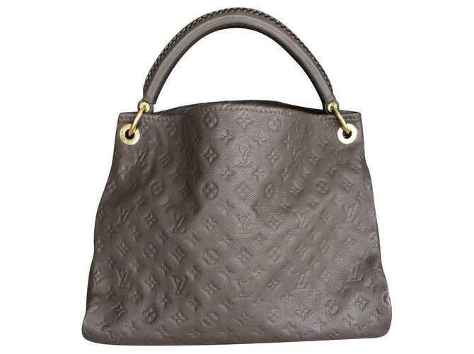 Artsy Louis Vuitton Handbags Taupe Leather  ref.169042
