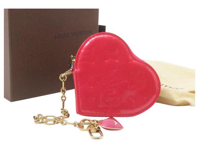 Louis Vuitton Münzetui Pink  ref.169162