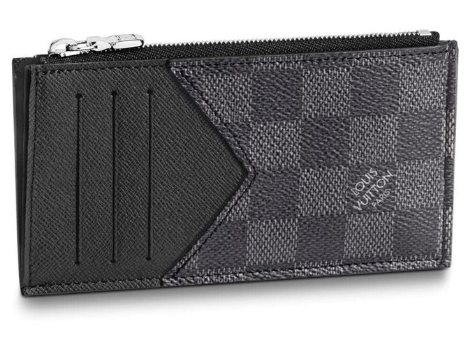 Louis Vuitton wallet new Grey Leather  ref.169209