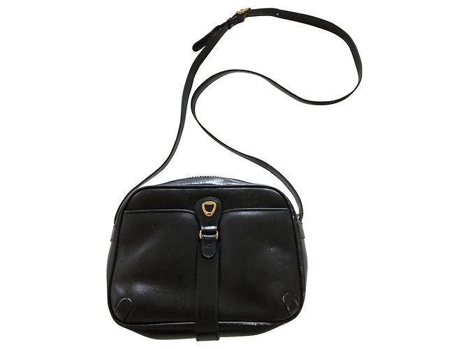 Borsa Céline in pelle nera Nero