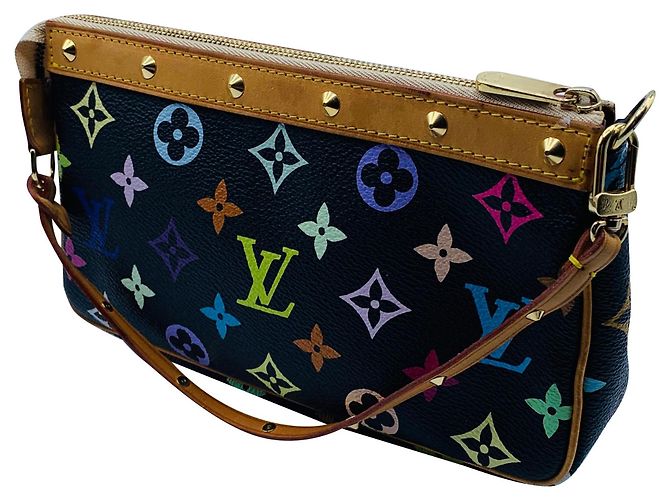 Louis Vuitton Pochette TAKASHI MURAKAMI Multicolore