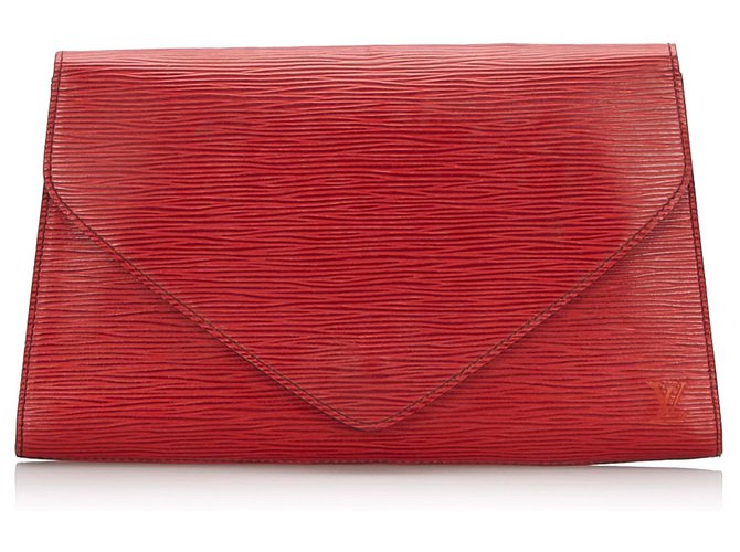 Louis Vuitton Zippy Wallet Rouge Epi Red Leather