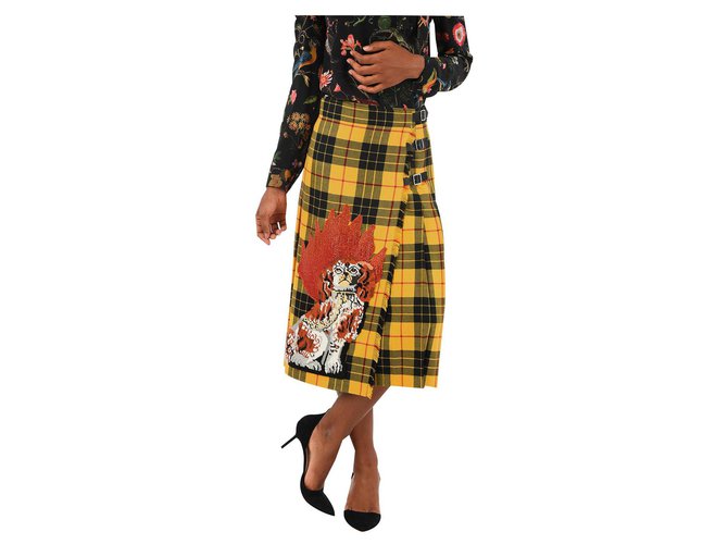 Gucci skirt new Wool  ref.169784