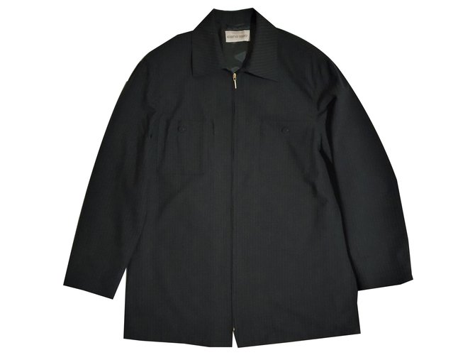 Elena Miró Jackets Black Polyester Wool Elastane  ref.169799