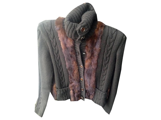 Autre Marque Atos Lombardini jacket Bronze Wool  ref.169854