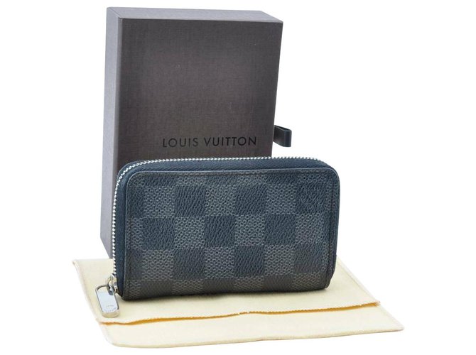 Portafoglio Louis Vuitton Blu  ref.169998