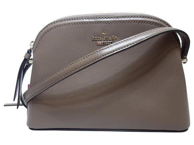 Kate Spade Peggy Brown Leather  ref.170006