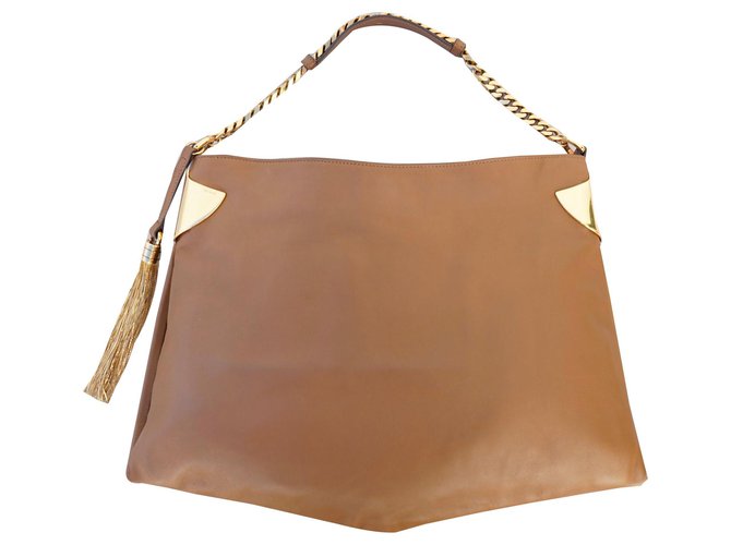 Gucci Handbags Light brown Caramel Leather  ref.170087