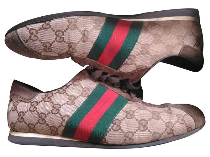 Gucci sneakers Daim Multicolore  ref.170109
