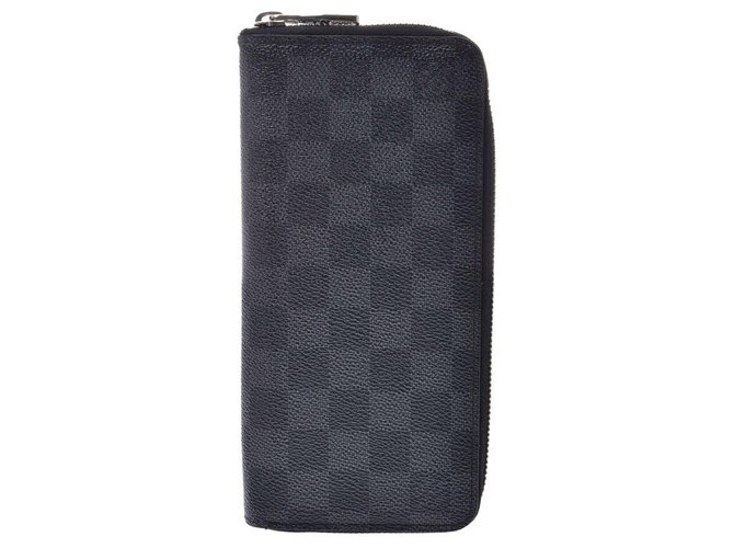 Louis Vuitton Zippy Black Leather  ref.170273