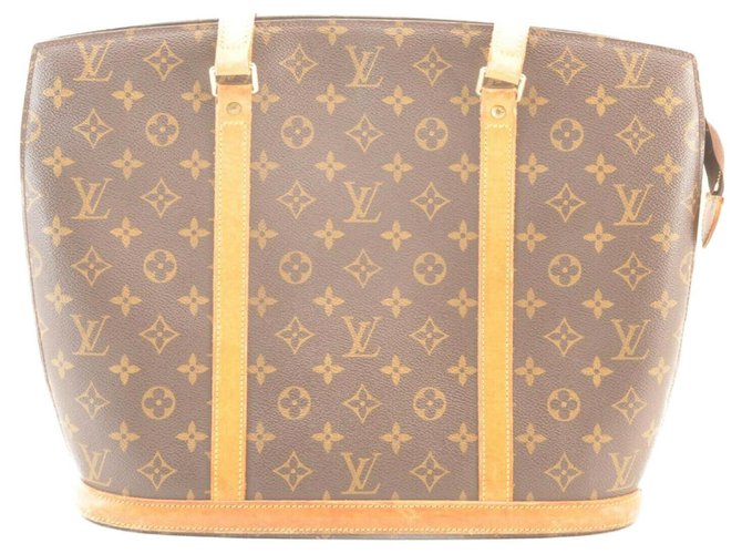 Louis Vuitton Monogram Babylone Brown Cloth  ref.170336