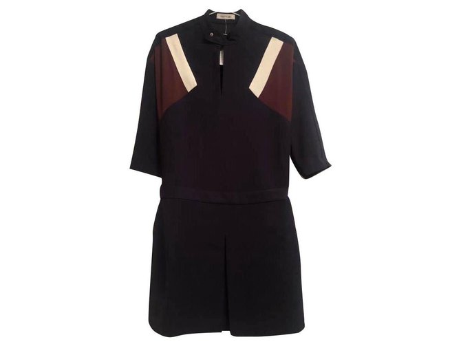 robe lacoste bleu marine