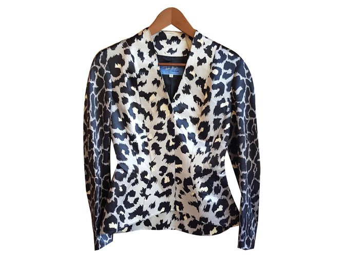 Thierry Mugler Skirt suit Leopard print  ref.170605