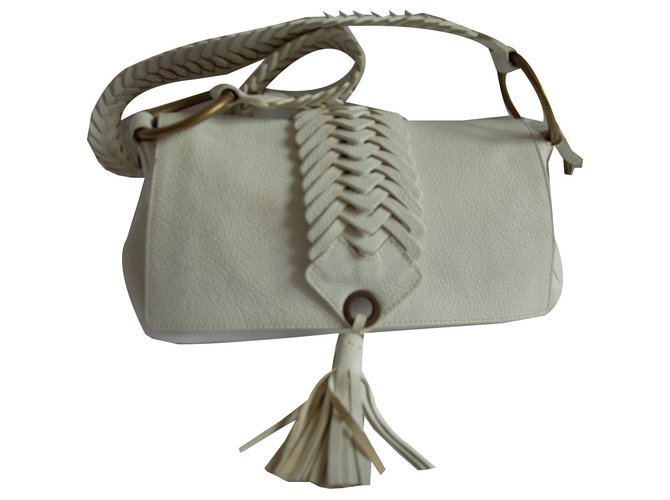 Autre Marque Handbags White Leather  ref.170655