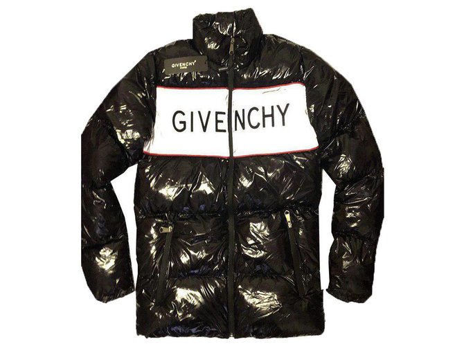 Givenchy jaqueta de inverno para baixo Preto Nylon  ref.170857