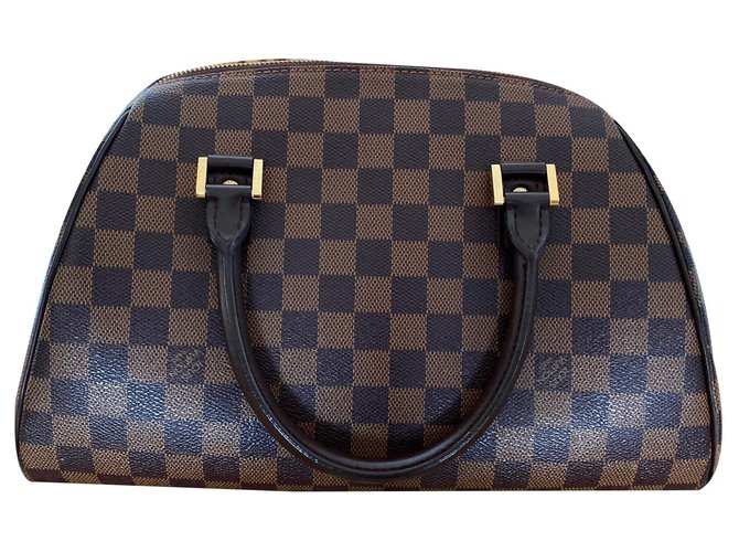 Louis Vuitton Ribeira Brown Leather  ref.170881