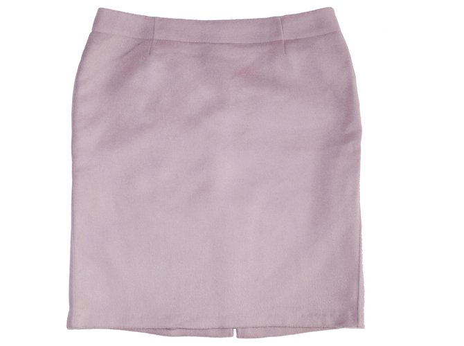 Max Mara Skirts Purple Cashmere Wool Polyamide Angora  ref.171005