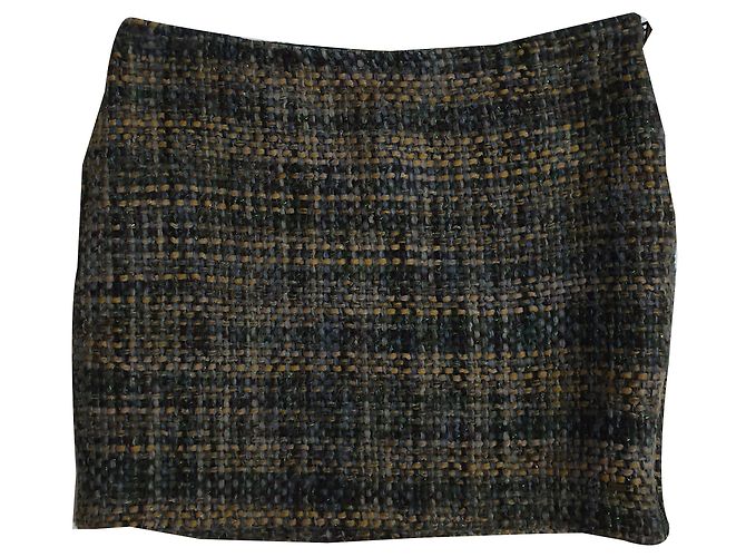 Gonna in tweed Tommy Hilfiger Multicolore