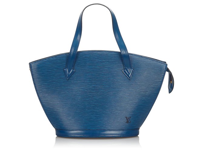 Louis Vuitton Blue Epi Saint Jacques PM Short Strap Leather  ref.171032