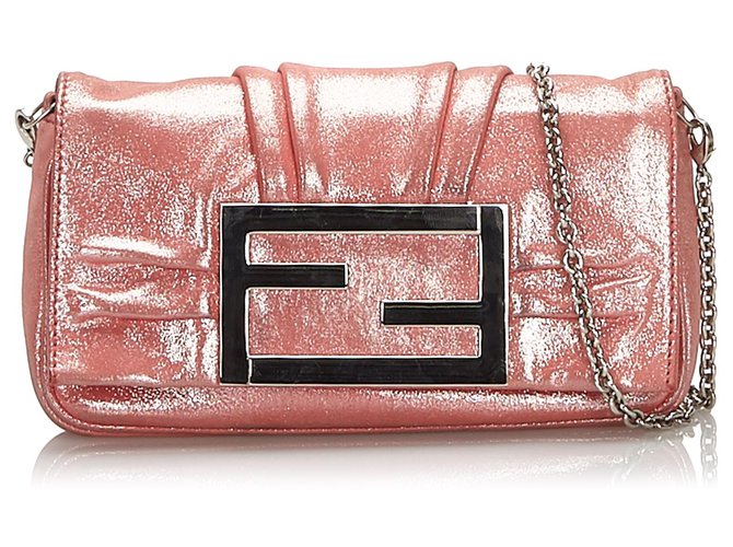 Fendi Blue/Brown Denim and Leather Baguette Crossbody Bag Fendi | The  Luxury Closet