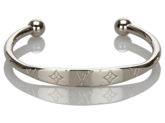 Louis Vuitton Sign It Bracelet - Gold-Tone Metal Wrap, Bracelets