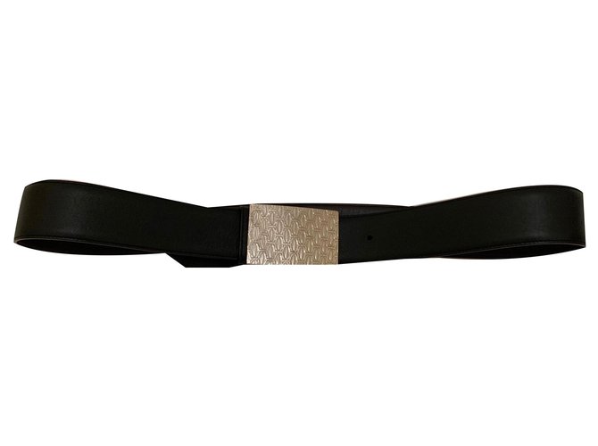 Cartier Belts Black Leather  ref.171115