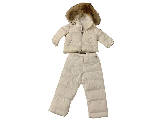 MONCLER FEATHER UNISEX SKI PACKAGE White