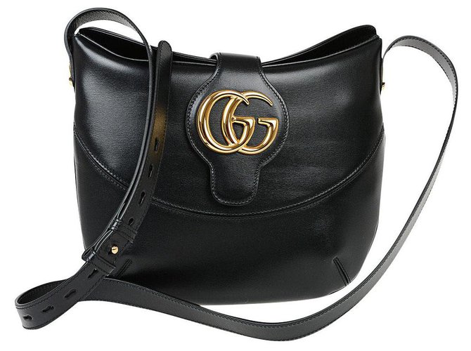 Gucci Arli leather bag new Black  ref.171275