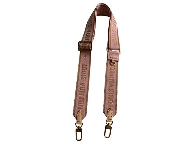 Louis Vuitton Guitar strap pink