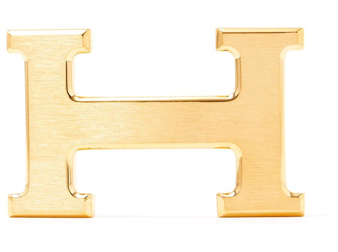 Hermès CONSTANCE BUCKLE GOLDEN MATT Metall  ref.171492