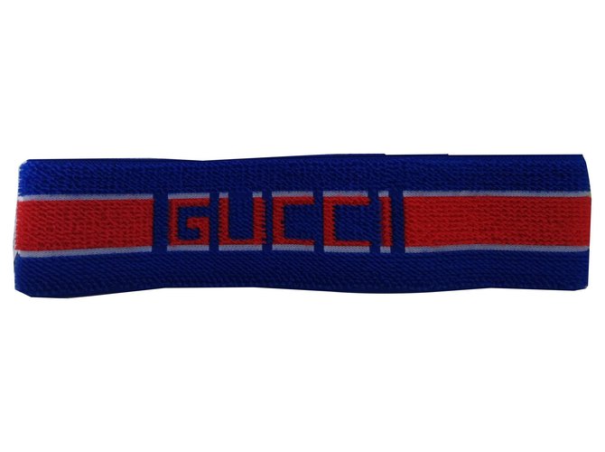 Gucci Fascia capelli Azul  ref.171528