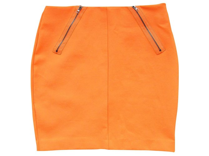 Hoss Intropia Skirts Orange Elastane Polyamide  ref.171586