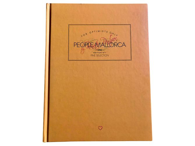 Autre Marque Livre People Mallorca Édition Privée Orange Multicolore