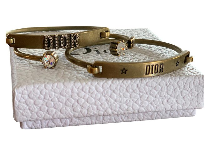 Lotto di braccialetti Dior Revolution D'oro Metallo  ref.171740