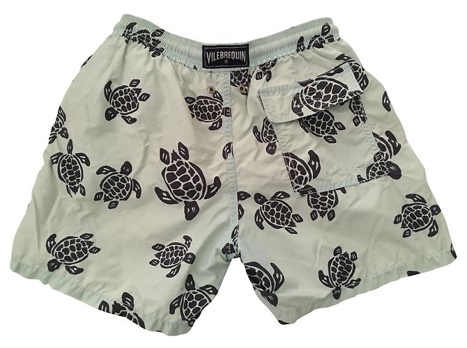 Vilebrequin cigüeñal con estampado de tortuga Azul claro