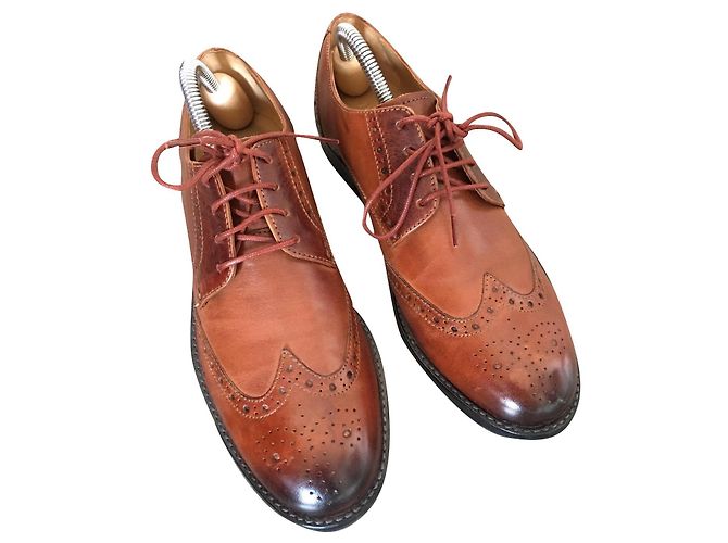 Melvin & Hamilton oxford Cognac Pelle