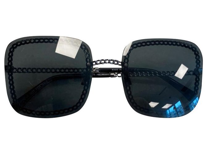 Chanel Gafas de sol Negro  ref.172110