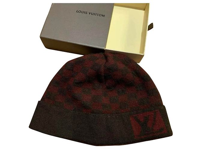 Louis Vuitton Chapéus Gorros Marrom