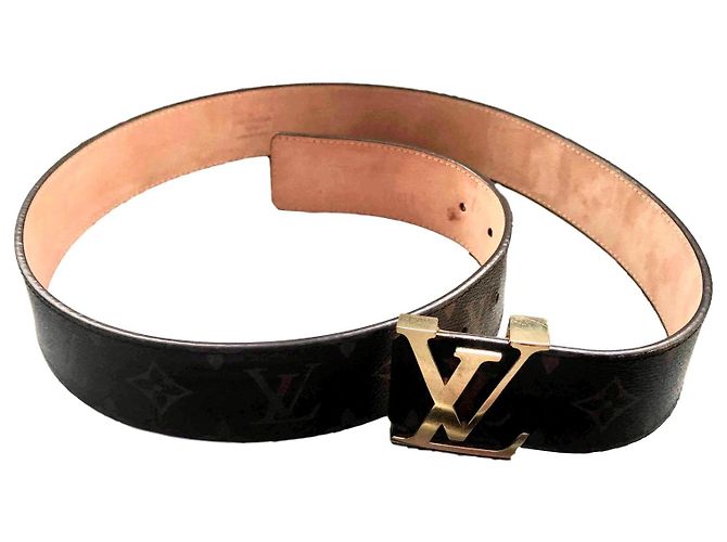 Louis Vuitton Cintos Castanho escuro
