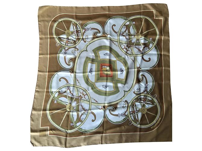 Hermès Hermes Scarf Carrozza di Washington Multicolore