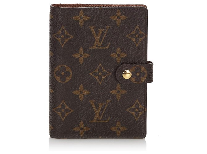 Louis Vuitton Notizbuch Paul MM Braun Leder ref.844188 - Joli Closet