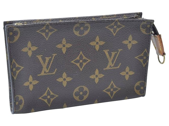Louis Vuitton Monogram Bucket PM Pouch LV Castaño