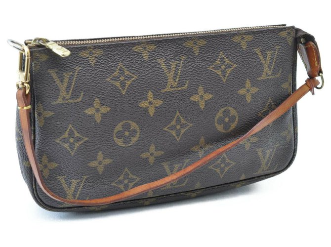 Louis Vuitton wallet Brown Cloth  ref.172592