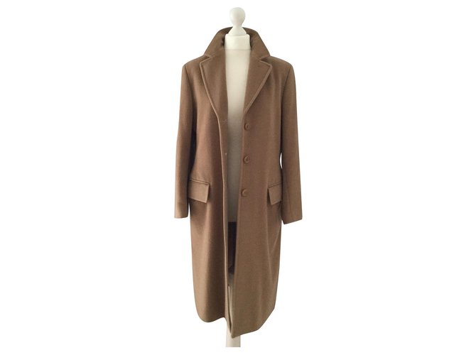Max Mara Coats, Outerwear Brown Wool  ref.172644