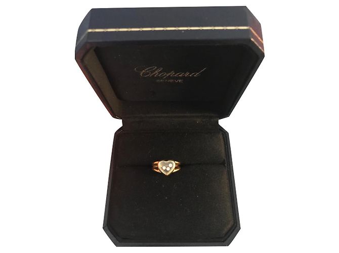 Anello Chopard Happy Diamonds in oro giallo D'oro